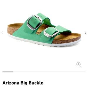 Birkenstock Arizona Big Buckle in Bold Jade 38